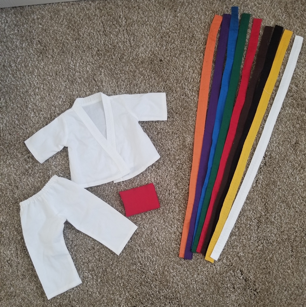 American Girl Doll Karate Set